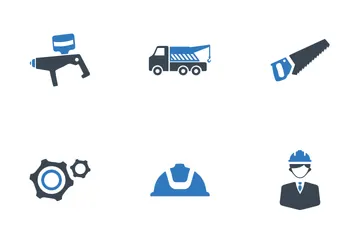 Construcción y herramientas Paquete de Iconos