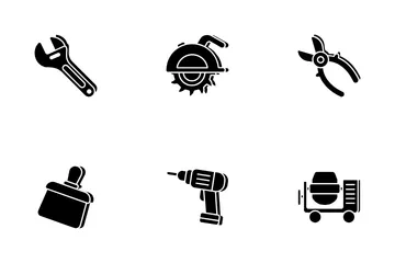 Construction And Labor Day Icon Pack