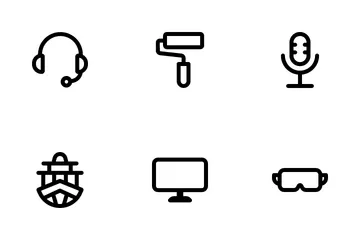 Construction And Multimedia Icon Pack