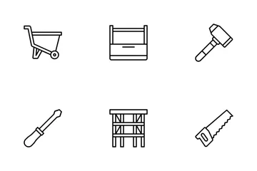 Construction And Tools Icon Pack