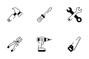 Construction And Tools Icon Pack