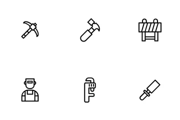 Construction And Tools Icon Pack