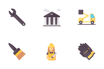 Construction And Tools Vol 1 Icon Pack