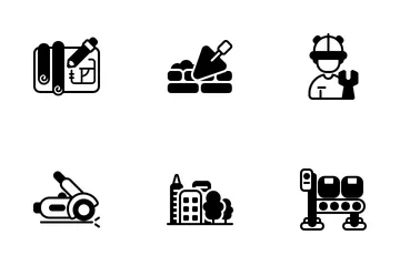 Construction Building Icon Pack