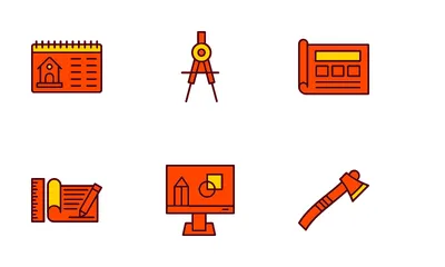 Construction Business Icon Pack