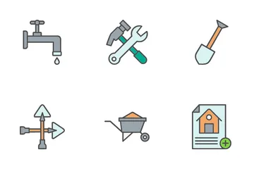 Construction Business Icon Pack