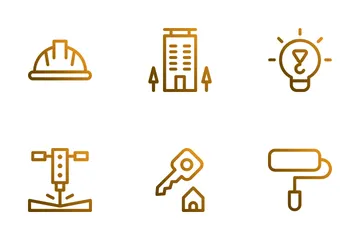 Construction Business Icon Pack