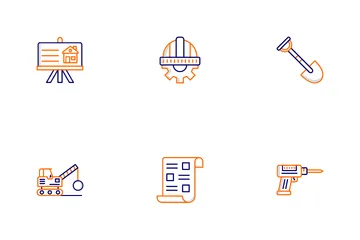 Construction Business Icon Pack