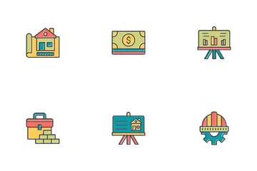 Construction Business Icon Pack