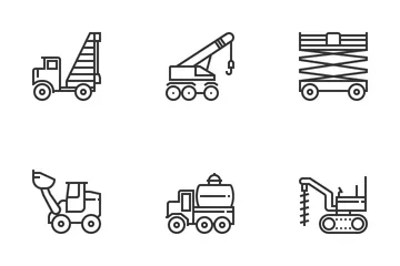 Construction Cras Icon Pack