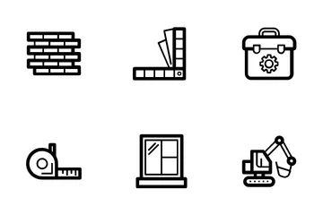 Construction et immobilier Pack d'Icônes