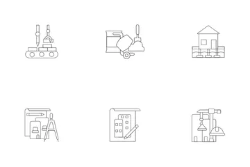 Construction Industry Icon Pack