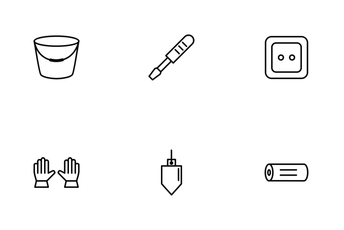 Construction Line Icon Pack