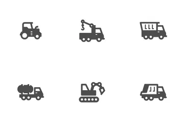 Construction & Machine Icon Pack
