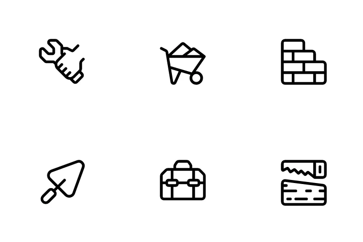 8,239 Construction Project Icon Packs - Free in SVG, PNG, GIF | IconScout