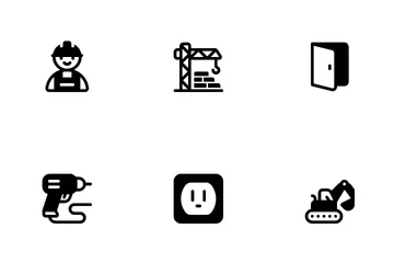 Construction Project Icon Pack