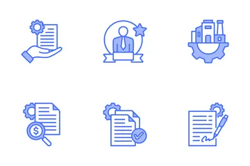 Construction Project Management Icon Pack