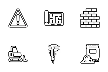 Construction Site Icon Pack