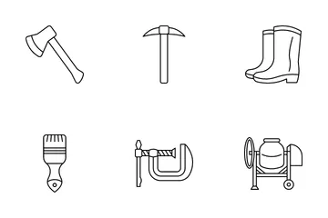 Construction Tool 1 Icon Pack