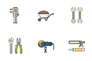 Construction Tool Icon Pack