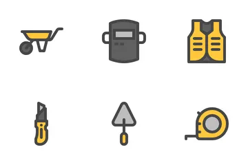 Construction Tool Icon Pack