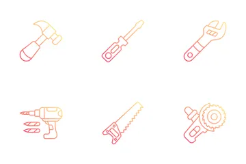 Construction Tool And Industry Icon Pack