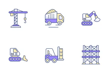 Construction Tool And Industry Icon Pack