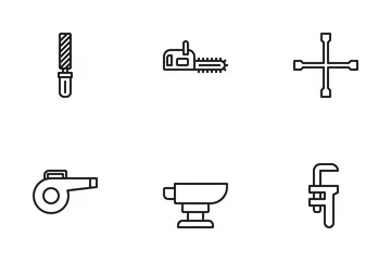 Construction Tool Icon Pack