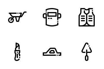 Construction Tool Icon Pack