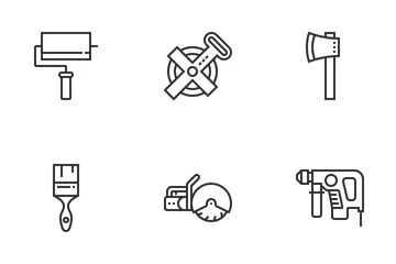 Construction Tools Icon Pack