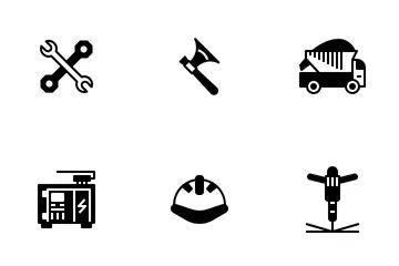 Construction Tools Icon Pack