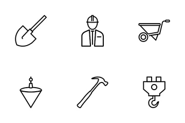 Construction Tools Icon Pack