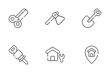 Construction Tools Icon Pack