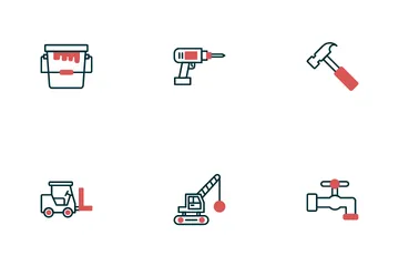 Construction Tools Icon Pack