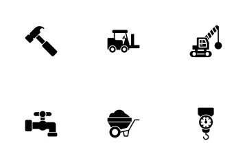 Construction Tools Icon Pack