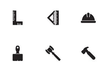 Construction Tools Icon Pack