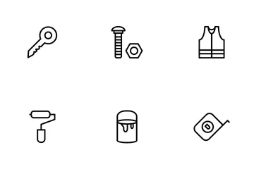 Construction Tools Icon Pack