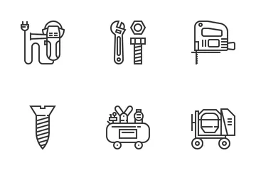 Construction Tools Icon Pack