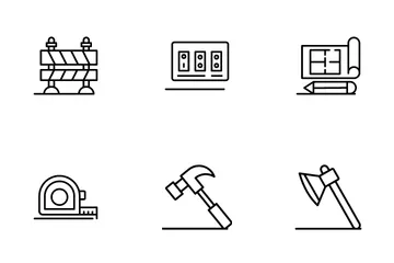 Construction Tools Icon Pack