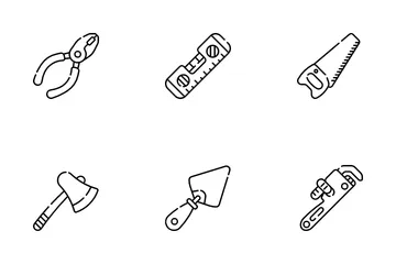 Construction Tools Icon Pack