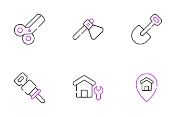 Construction Tools Icon Pack