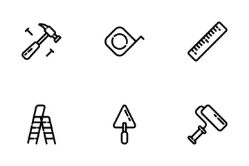 Construction Tools Icon Pack