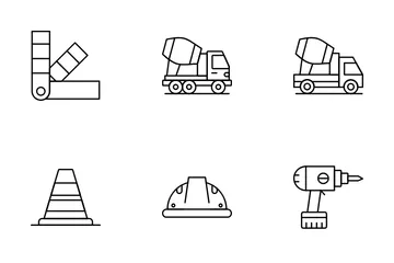 Construction Tools Icon Pack