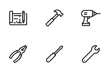 Construction Tools Icon Pack