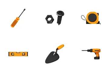 Construction Tools Icon Pack