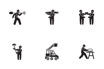 Construction Worker 1 Icon Pack