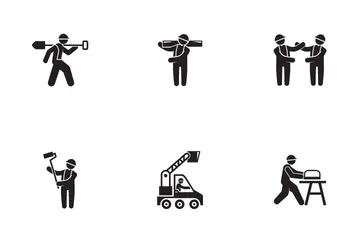 construction worker icon