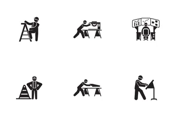Construction Worker 2 Icon Pack