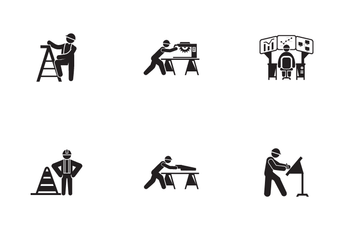 Construction Worker 2 Icon Pack