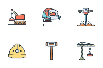 Construction Works Icon Pack